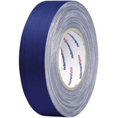 Téphető szövetbetétes ragasztószalag, gaffer tape 10 m x 19 mm, kék színű HellermannTyton HelaTape Téphető szövetbetétes ragasztószalag, gaffer tape 10 m x 19 mm, kék színű HellermannTyton HelaTape