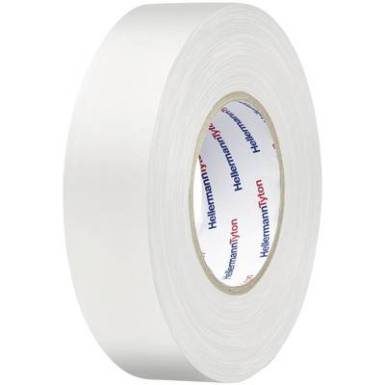 Téphető szövetbetétes ragasztószalag, gaffer tape 10 m x 19 mm, fehér színű HellermannTyton HelaTape Téphető szövetbetétes ragasztószalag, gaffer tape 10 m x 19 mm, fehér színű HellermannTyton HelaTape