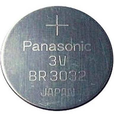 Panasonic l&iacute;tium gombelem CR 3032 3 V BR3032, DL3032, ECR3032, KCR3032, KL3032, KECR3032, LM3032