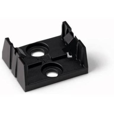 Szerelő lap, fekete, 100 db, WAGO 890-625