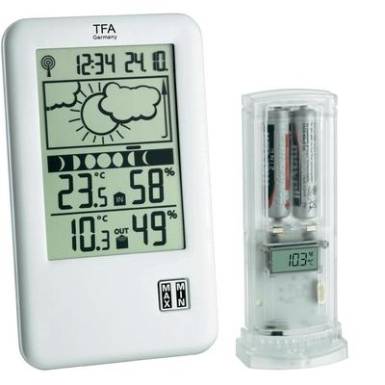 Vezeték nélküli időjárásjelző állomás, TFA NEO PLUS, 35-1109 Vezeték nélküli időjárásjelző állomás, TFA NEO PLUS, 35-1109