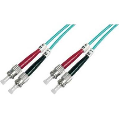 Üvegszál LWL csatlakozókábel 1x dugó - 1x dugó 50/125µ 1m Multimode OM3 Digitus DK-2511-01/3 Üvegszál LWL csatlakozókábel 1x dugó - 1x dugó 50/125µ 1m Multimode OM3 Digitus DK-2511-01/3