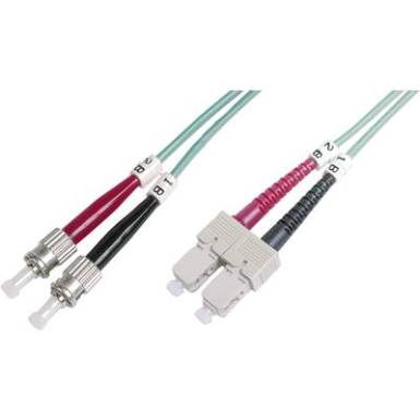 Üvegszál LWL csatlakozókábel 1x dugó - 1x 50/125µ 2m Multimode OM3 Digitus DK-2512-02/3 Üvegszál LWL csatlakozókábel 1x dugó - 1x 50/125µ 2m Multimode OM3 Digitus DK-2512-02/3