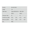 Üvegszál LWL csatlakozókábel 1x - 1x 50/125µ 2m Multimode OM3 Digitus DK-2522-02/3