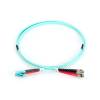 Üvegszál LWL csatlakozókábel 1x - 1x ST dugó 1m 50/125µ Multimode OM3 Digitus DK-2531-01/3