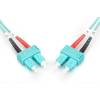 &Uuml;vegsz&aacute;l LWL csatlakoz&oacute;k&aacute;bel 1x - 1x 50/125&micro; 1m Multimode OM3 Digitus DK-2522-01/3