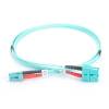Üvegszál LWL csatlakozókábel 1x - 1x 50/125µ 1m Multimode OM3 Digitus DK-2532-01/3