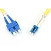 Üvegszál LWL csatlakozókábel 1x - 1x 9/125µ 3m Singlemode OS2 Digitus DK-2932-03, 3 méter