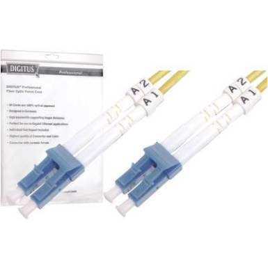 Üvegszál LWL csatlakozókábel 1x - 1x 9/125µ Singlemode OS2 Digitus Üvegszál LWL csatlakozókábel 1x - 1x 9/125µ Singlemode OS2 Digitus