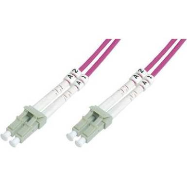 &Uuml;vegsz&aacute;l LWL csatlakoz&oacute;k&aacute;bel 1x - 1x 50/125&micro; 7m Multimode OM4 Digitus DK-2533-07-4