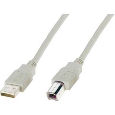 USB kábel 1x USB 2.0 dugó A - 1x 1.80 m Bézs Digitus USB kábel 1x USB 2.0 dugó A - 1x 1.80 m Bézs Digitus
