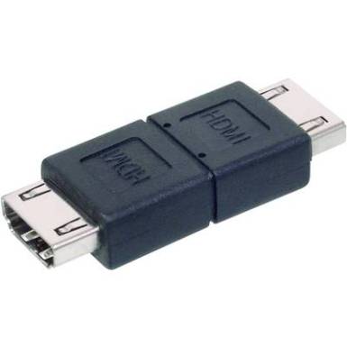 HDMI TV - monitor adapter HDMI aljról HDMI aljra, fekete Digitus HDMI TV - monitor adapter HDMI aljról HDMI aljra, fekete Digitus