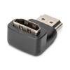 HDMI csatlakozó fordító, könyök dugó adapter Digitus AK-330502-000-S