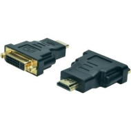HDMI / DVI TV, Monitor Adapter 1x - 1x Fekete Digitus AK-330505-000-S