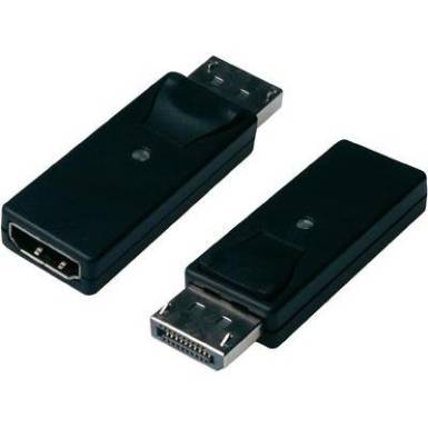 DisplayPort / HDMI adapter [1x DisplayPort dug&oacute; - 1x HDMI alj] fekete, Digitus