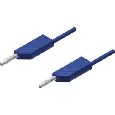 Mérőzsinór, mérővezeték 2db 4mm-es toldható banándugóval 2,5 mm² PVC, 25cm kék SKS Hirschmann MLN 25/2,5 Mérőzsinór, mérővezeték 2db 4mm-es toldható banándugóval 2,5 mm² PVC, 25cm kék SKS Hirschmann MLN 25/2,5