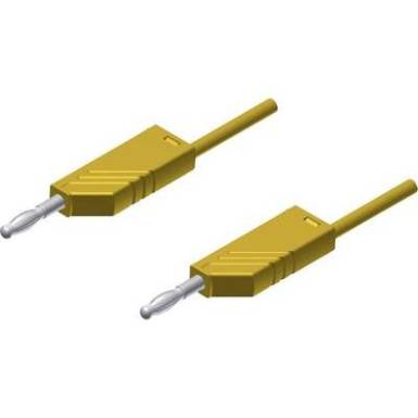 Mérőzsinór, mérővezeték 2db 4mm-es toldható banándugóval 2,5 mm² PVC, 2 m sárga SKS Hirschmann MLN 200/2,5 Mérőzsinór, mérővezeték 2db 4mm-es toldható banándugóval 2,5 mm² PVC, 2 m sárga SKS Hirschmann MLN 200/2,5
