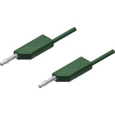 Mérőzsinór, mérővezeték 2db 4mm-es toldható banándugóval 2,5 mm² PVC, 2 m zöld SKS Hirschmann MLN 200/2,5 Mérőzsinór, mérővezeték 2db 4mm-es toldható banándugóval 2,5 mm² PVC, 2 m zöld SKS Hirschmann MLN 200/2,5