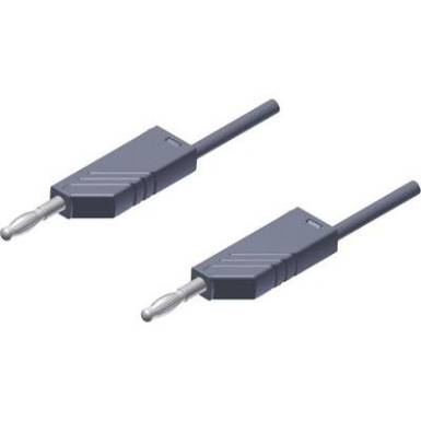 Mérőzsinór, mérővezeték 2db 4mm-es toldható banándugóval 2,5 mm² PVC, 2 m szürke SKS Hirschmann MLN 200/2,5 Mérőzsinór, mérővezeték 2db 4mm-es toldható banándugóval 2,5 mm² PVC, 2 m szürke SKS Hirschmann MLN 200/2,5