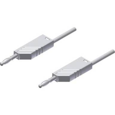 Mérőzsinór, mérővezeték 2db 4mm-es toldható banándugóval 2,5 mm² PVC, 2 m fehér SKS Hirschmann MLN 200/2,5 Mérőzsinór, mérővezeték 2db 4mm-es toldható banándugóval 2,5 mm² PVC, 2 m fehér SKS Hirschmann MLN 200/2,5