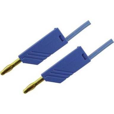 Mérőzsinór, mérővezeték 2db 4mm-es toldható banándugóval 2,5 mm² PVC, 2 m kék SKS Hirschmann MLN 200/2,5 Au Mérőzsinór, mérővezeték 2db 4mm-es toldható banándugóval 2,5 mm² PVC, 2 m kék SKS Hirschmann MLN 200/2,5 Au