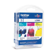Brother LC980 Multipack (Cyan, Magenta, Yellow)
