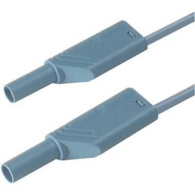 Mérőzsinór, szigetelt mérővezeték 2db 4mm-es toldható banándugóval 2,5 mm² PVC, 2 m kék SKS Hirschmann MLS WS 200/2,5 Mérőzsinór, szigetelt mérővezeték 2db 4mm-es toldható banándugóval 2,5 mm² PVC, 2 m kék SKS Hirschmann MLS WS 200/2,5