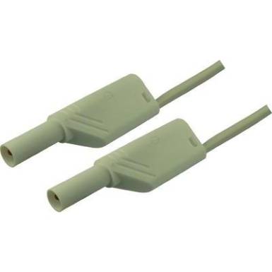 Mérőzsinór, szigetelt mérővezeték 2db 4mm-es toldható banándugóval 2,5 mm² PVC, 2 m fehér SKS Hirschmann MLS WS 200/2,5 Mérőzsinór, szigetelt mérővezeték 2db 4mm-es toldható banándugóval 2,5 mm² PVC, 2 m fehér SKS Hirschmann MLS WS 200/2,5