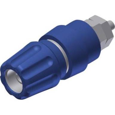 Póluscsipesz 63 A, kék, 4 mm, M6 SKS Hirschmann 930136102 Póluscsipesz 63 A, kék, 4 mm, M6 SKS Hirschmann 930136102