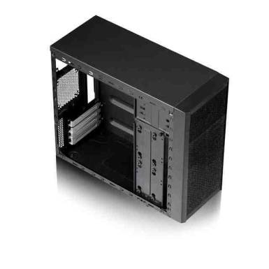 Fractal Design Core 1000 USB3.0 Black Black,2x3,5",microATX,1xUsb,Audio,T&aacute;p n&eacute;lk&uuml;l,175x355x420mm,2x2,5",12x,1x