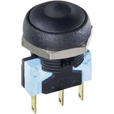 Nyomógomb 48 V/DC 200 mA, 1 x ki/(be), IP67, APEM IRR3S422 Nyomógomb 48 V/DC 200 mA, 1 x ki/(be), IP67, APEM IRR3S422