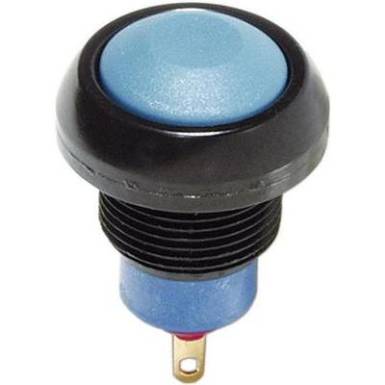 Nyomógomb 250 V/AC 200 mA, 1 x ki/(be), IP67, APEM IPR3SAD1 Nyomógomb 250 V/AC 200 mA, 1 x ki/(be), IP67, APEM IPR3SAD1