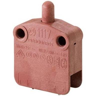 Marquardt zárt mikrókapcsoló, 16 A 400 V/AC, 1 x ki, 1117.0101 Marquardt zárt mikrókapcsoló, 16 A 400 V/AC, 1 x ki, 1117.0101