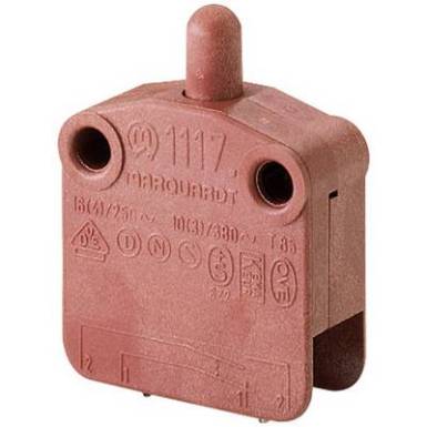Marquardt zárt mikrókapcsoló, 16 A 400 V/AC, 1 x be, 1117.0201 Marquardt zárt mikrókapcsoló, 16 A 400 V/AC, 1 x be, 1117.0201