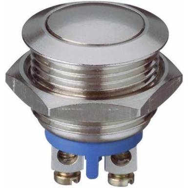 Vandálbiztos nyomógomb 48 V/DC 200 mA, 1 x ki/(be), APEM AV1630C900 Vandálbiztos nyomógomb 48 V/DC 200 mA, 1 x ki/(be), APEM AV1630C900