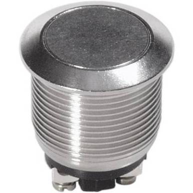Vandálbiztos nyomógomb 24 V/DC 50 mA, 1 x ki/(be), APEM AV09C703D200 Vandálbiztos nyomógomb 24 V/DC 50 mA, 1 x ki/(be), APEM AV09C703D200