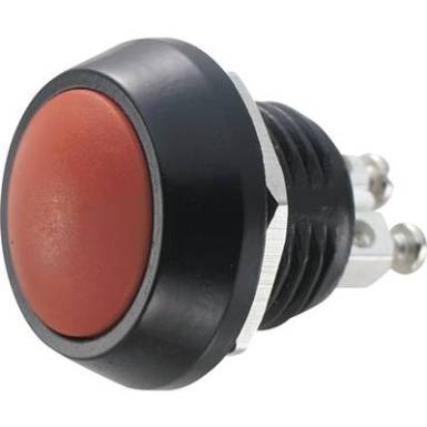 Vandálbiztos nyomógomb, 2A/48V 12MM zöld GQ12B-A Vandálbiztos nyomógomb, 2A/48V 12MM zöld GQ12B-A