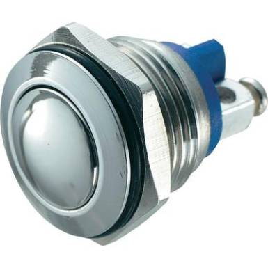 Vandálbiztos nyomógomb, 16MM nemesacél, GQ16B-S 2A/48V Vandálbiztos nyomógomb, 16MM nemesacél, GQ16B-S 2A/48V