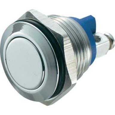 Vandálbiztos nyomógomb, 16MM nemesacél, GQ16F-S 2A/48V Vandálbiztos nyomógomb, 16MM nemesacél, GQ16F-S 2A/48V