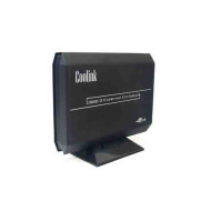 Coolink 3,5" USB3.0 alu ház fekete SATA