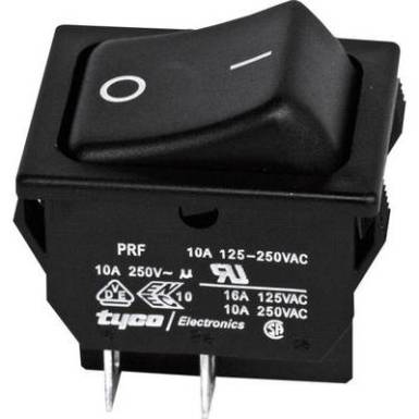 Billenőkapcsoló 250 V/AC 10 A, 2 x ki/be, TE Connectivity 1634201-2 Billenőkapcsoló 250 V/AC 10 A, 2 x ki/be, TE Connectivity 1634201-2
