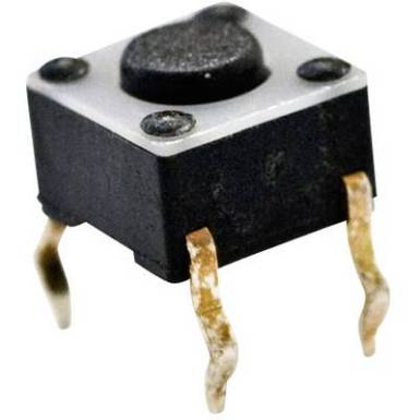 TE Connectivity nyomógomb FSM 6 x 6, 50 mA 24 V/DC, 1 x ki, 1825910-2 FSMJ TE Connectivity nyomógomb FSM 6 x 6, 50 mA 24 V/DC, 1 x ki, 1825910-2 FSMJ