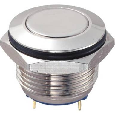Vandálbiztos nyomógomb, 1xki/(be), 16 mm, 2A / 48VDC, GQ16F-10/J/N Vandálbiztos nyomógomb, 1xki/(be), 16 mm, 2A / 48VDC, GQ16F-10/J/N