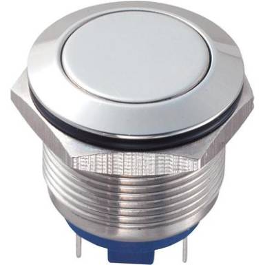Vand&aacute;lbiztos nyom&oacute;gomb, 1xki/(be), 19 mm, 36V/DC, 2A, GQ19F-10/J/S