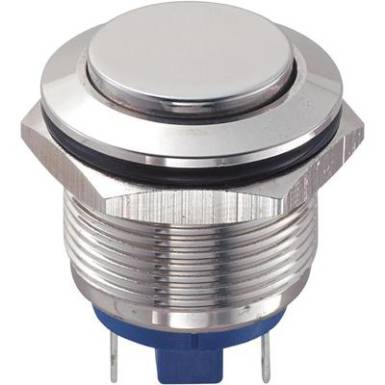 Vand&aacute;lbiztos nyom&oacute;gomb, 1xki/(be), 19 mm, 36V/DC, 2A, GQ19H-10/J/N