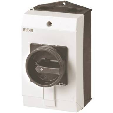 Főkapcsoló 25 A 1 x 90 °, fekete, Eaton P1-25/I2/SVB-SW/HI11 Főkapcsoló 25 A 1 x 90 °, fekete, Eaton P1-25/I2/SVB-SW/HI11