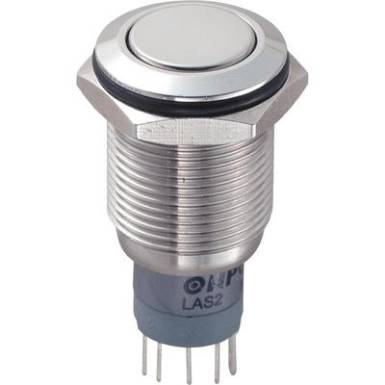 Vandálbiztos nyomógomb ER16MM 3A/250VAC acél Vandálbiztos nyomógomb ER16MM 3A/250VAC acél