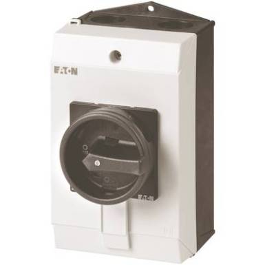 Főkapcsoló 32 A 1 x 90 °, fekete, Eaton P1-32/I2/SVB-SW Főkapcsoló 32 A 1 x 90 °, fekete, Eaton P1-32/I2/SVB-SW