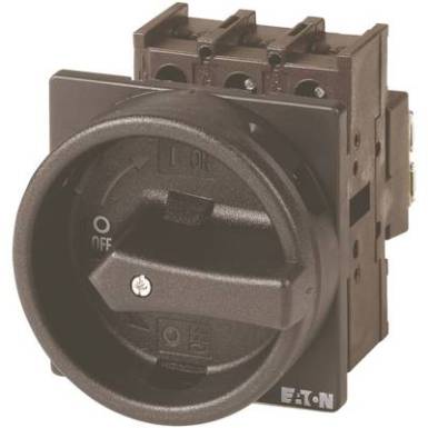 Be&eacute;p&iacute;thető főkapcsol&oacute; 25 A 1 x 90 &deg;, fekete, Eaton P1-25/EA/SVB-SW