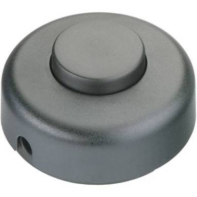 interB&auml;r 1 p&oacute;lus&uacute; l&aacute;bkapcsol&oacute;, 2 A 250 V/AC, fekete